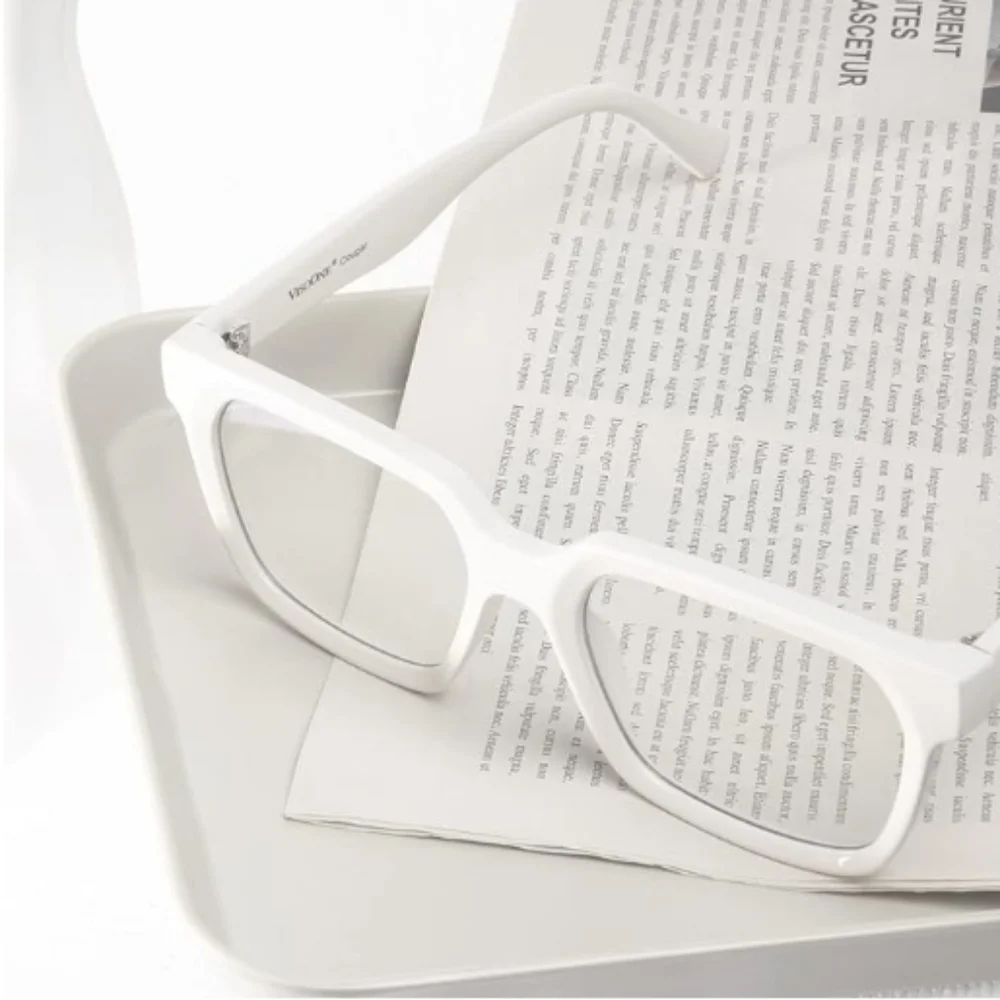 Blue Light Blocking Computer Eyewear Glasses White Frame